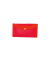 Brieftasche PP DIN lang transparent rot