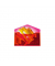 Brieftasche PP DIN lang transparent rot