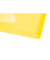 Dokumententasche 20052, A5, transparent gelb, Polypropylen (PP), Druckknopf