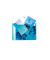 Brieftasche PP A5 transparent hellblau