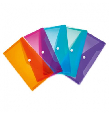 Brieftasche PP DIN lang transparent sort