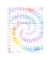 Notizbuch 50044108, bunt, A5, kariert, 70g, 100 Blatt / 200 Seiten