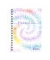Notizblock 50044146 New Batik Freedom, Muster, kariert Rand beidseitig / Lineatur 28, A6, 70g, weiß, 80 Blatt