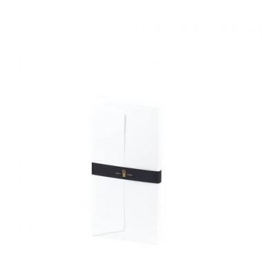 Designbriefumschlag Signature 20321968000, Din Lang, nassklebend, 100g, wei&szlig;