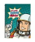 Collegeblock 400172740 Hero, Hero, Lineatur 27 / liniert mit Rand innen/außen, A4, 70g, blau, 80 Blatt