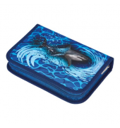 Schüleretui 31teilig Blue Shark