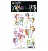 Tattoo Colour Einhorn best friends