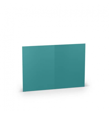Blanko-Grußkarten 16407291 DIN B6 = 12,5 cmx17,6 cm 220g planliegend ocean