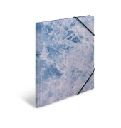 Sammelmappe NATURE 19787, A3 ice, 2cm F&uuml;llh&ouml;he, Karton 350g
