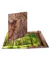 Sammelmappe NATURE 19790, A3 braun/gr&uuml;n, 2cm F&uuml;llh&ouml;he, Karton 350g