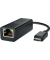 Adapter G2 USB-C to RJ45, schwarz Ethernet-Verbindung unterstützt Ge-