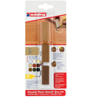 HolzbodenReparaturWachsset 8902 eiche 3 Hartwachse zum Ausbessern von Be-