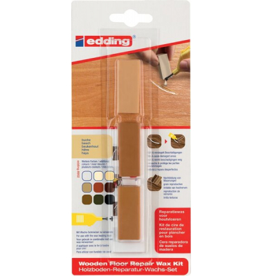 HolzbodenReparaturWachsset 8902 buche 4 Hartwachse zum Ausbessern von Be-