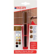 MöbelReparaturWachsSet 8901 nussbaun Zum Auffüllen und Reparieren von Krat-