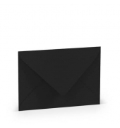 Designbriefumschlag 16400570, C6, nassklebend, 100g, schwarz