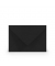Designbriefumschlag 16400570, C6, nassklebend, 100g, schwarz