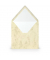 Designbriefumschlag 16404006, quadratisch, nassklebend, 100g, chamois marmora