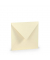 Designbriefumschlag 16404008, quadratisch, nassklebend, 100g, chamois