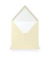 Designbriefumschlag Paperado 16404008, quadratisch, nassklebend, 100g, chamois