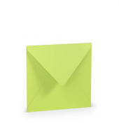 Designbriefumschlag 16404022, quadratisch, nassklebend, 100g, maigrün