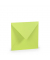Designbriefumschlag Paperado 16404022, quadratisch, nassklebend, 100g, maigrün