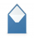 Designbriefumschlag 16404096, quadratisch, nassklebend, 100g, stahlblau