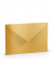 Designbriefumschlag Paperado 16401175, C5, nassklebend, 100g, gold metallic