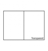 Blanko-Grußkarten 1103072142 220g planliegend transparent hochweiß