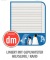 Schulheft 11322401 x.book, Lineatur dm / liniert, A4, 80g, blau, 16 Blatt / 32 Seiten