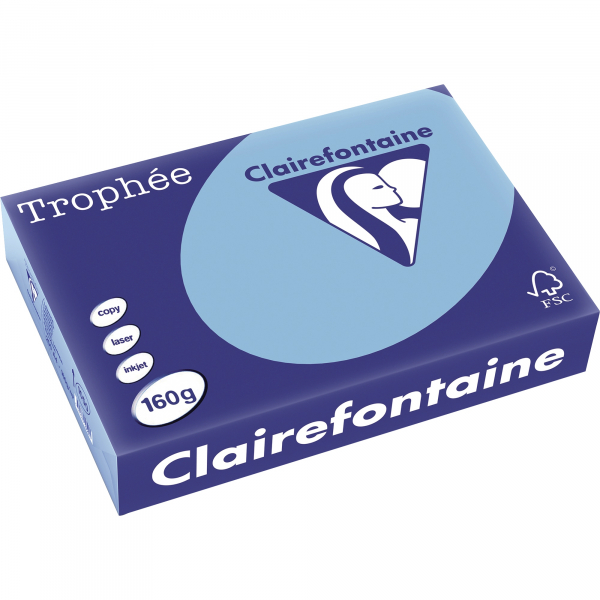 Clairefontaine Kopierpapier Trophee 1050C lavendel pastell A4 160g 3329680105001 Clairefontaine 250 Blatt