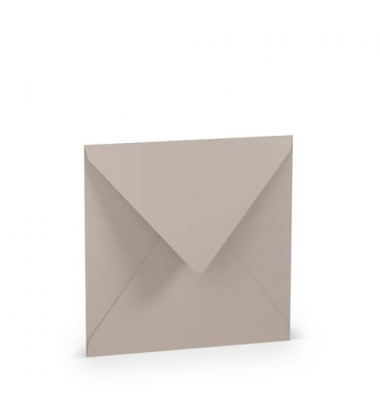 Briefumschlag Paperado 1103040049 164x164mm ohne Fenster nassklebend 100g taupe