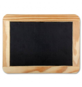 Schülertafel, 5607-1, 19x14cm, Schiefer, Holzrahmen