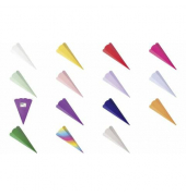 Bastel-Schult&uuml;te 92599, farbig sortiert, 68cm, 6-eckig