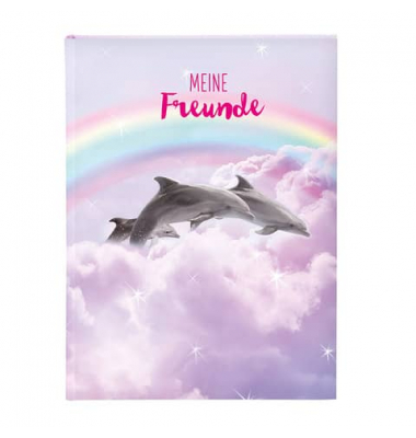 43 203 Freundebuch A5 Delfine