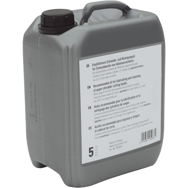4019364950872 - Spezialöl Aktenvernichter 5 Liter Kanister 4019364950872 Ideal 4019364950872 - Spezialöl Aktenvernichter 5 Liter Kanister 4019364950872 Ideal