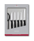 6 VICTORINOX Gemüsemesser Swiss Classic silber, schwarz