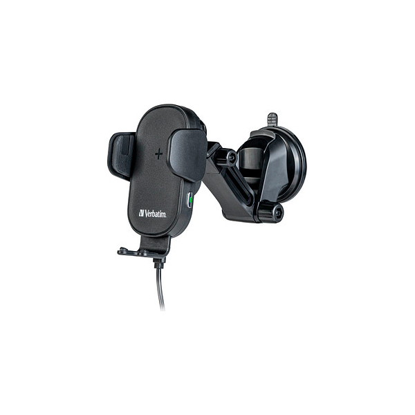 0023942495529 - Kabellänge 1 verbatim Car Charger FWC-01 Induktives Kfz-Ladegerät schwarz Kabellänge 10 m 15 Watt 49552 0023942495529