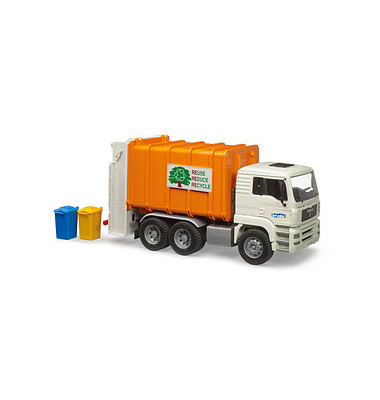 bruder MAN TGA Müll LKW Hecklader 02772 Spielzeugauto