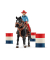 Schleich Farm World 42576 Barrel Racing mit Cowgirl Spielfiguren-Set
