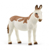 Schleich Farm World 13961 Amerikanischer Esel, gefleckt Spielfigur