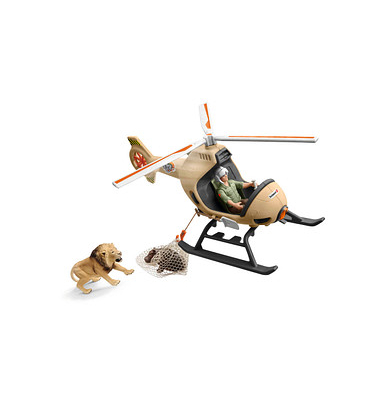 Schleich Farm World 42476 Helikopter Tierrettung Spielfiguren-Set Schleich Farm World 42476 Helikopter Tierrettung Spielfiguren-Set