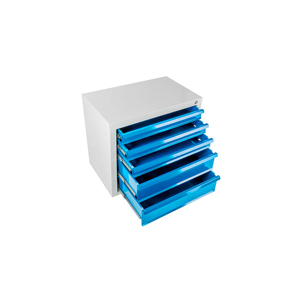 4050049247757 - MAMMUT Schubladenschrank lichtgrau lichtblau 5 Schubladen 700 x 435 x 600 cm 4050049247757 ADB 4050049247757 - MAMMUT Schubladenschrank lichtgrau lichtblau 5 Schubladen 700 x 435 x 600 cm 4050049247757 ADB