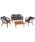 Garden Pleasure Sitzgruppe Arona grau