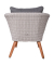 Garden Pleasure Sitzgruppe Arona grau