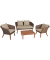 Garden Pleasure Sitzgruppe Arona braun
