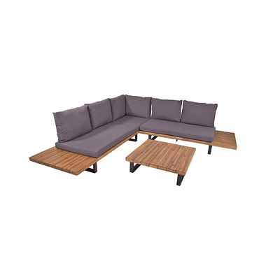 Garden Pleasure Loungegruppe Acapulco braun