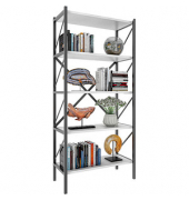 VCM my home Bücherregal Insasi weiß 66,0 x 34,0 x 160,0 cm