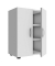 VCM my home Schuhschrank Ulas, 918421 weiß 2 Fachböden 49,0 x 34,0 x 74,0 cm