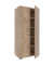 VCM my home Schuhschrank Ulas XL, 918423 eiche 4 Fachböden 49,0 x 34,0 x 108,0 cm