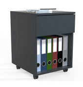 VCM my office Dasola Rollcontainer anthrazit 1 Auszug 39,0 x 45,0 x 55,0 cm